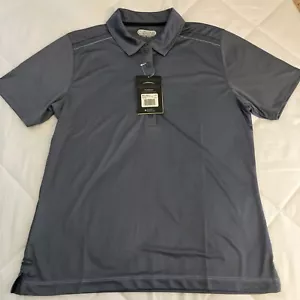 NWT ON TOUR Dry Steel Gray Polo Women's Size Large New with Tags - Picture 1 of 6