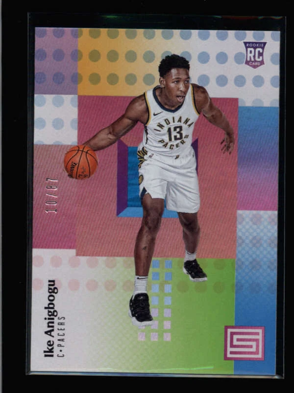IKE ANIGBOGU 2017/18 PANINI STATUS #133 ASPIRATIONS ROOKIE RC #10/87 AY2560 - Image 1 of 1