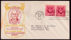 1940 John Philip Sousa Sc 880-75 FDC Marine Corps Reserve 1st cachet (E6 - Picture 1 of 1