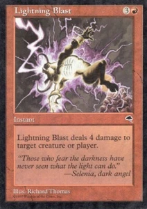 LIGHTNING BLAST TEMPEST MTG MAGIC HP (yourdeckbuilder) - Picture 1 of 1