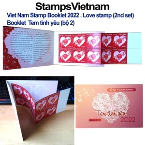Viet Nam Stamp Booklet 2022 . Love stamp (2nd set) - Picture 1 of 1