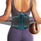 Breathable Back Brace Lower Back Support Back Pain Relief Lumbar Support Belt UK