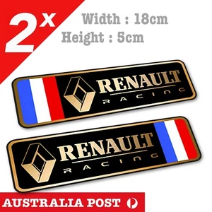 RENAULT Racing Banner, FRANCE FLAG Racing Banner Stickers - Picture 1 of 4