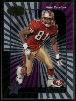 2000 Leaf Certified #80 Terrell Owens - Image 1 of 2