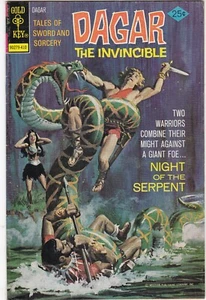 DAGAR THE INVINCIBLE # 9 (1974) GOLD KEY COMIC BOOK FINE - Picture 1 of 2