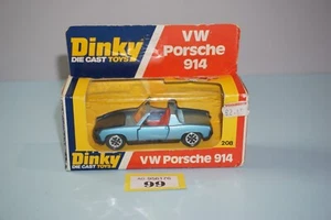 Vintage Dinky Toys Boxed No. 208 VW Porsche 914 - Picture 1 of 6