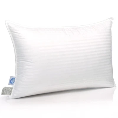 Cozy Dream Goose Feather and Down Pillows - RDS Certified, 100% Cotton Cover,... - Image 1 of 4