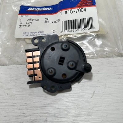 New OEM 16001570 GM 1983-89 Camaro Firebird 85-87 C10 Truck  A/C Blower Switch - Image 1 of 4