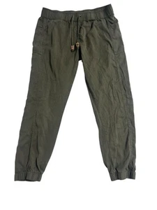 Ten Tree Women’s Colwood Jogger Pants Size XL Tencel Sustainable Olive Green - Picture 1 of 11