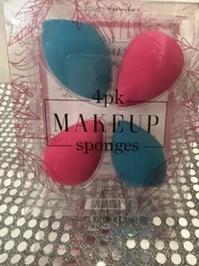 Paquete de 4 esponjas de maquillaje Nord + Bare ~ sin látex ~ para todo tipo de piel ~ uso húmedo o seco - Imagen 1 de 3