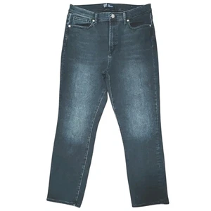 Gap Black High Rise Soft Vintage Slim Jeans Women's Size 12 /31R - Picture 1 of 7