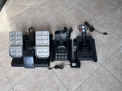 Logitech G940  flight system - Immagine 1 di 4