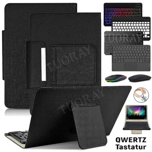 QWERTZ Tastatur für Tabwee Tablet T90 / W90 11 Zoll 2025 mit Tasche Schutzhülle - Bild 1 von 119
