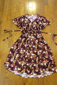 ❤️ M ❤️ VESTIDO SATINADO ❤️ ISABEL ❤️ VERANO MATERNIDAD FIESTA HASTA LA RODILLA CUELLO EN V MANGA - Imagen 1 de 6