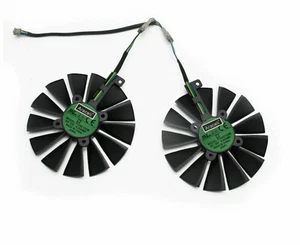New Fan For ASUS STRIX T129215SM RX 470 580 570 RX470 RX480 RX570 RX580 Card fan - Afbeelding 1 van 6