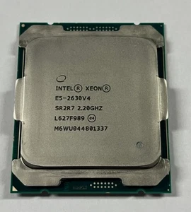 Intel Xeon E5-2630 v4 LGA2011-3 Server CPU Processor SR2R7 2.2GHz 10C 20T 25MB - Picture 1 of 2