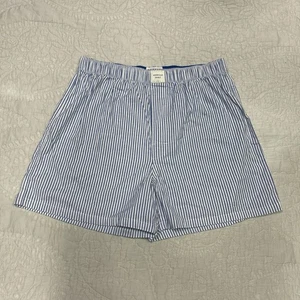 Boxer elasticizzato American Eagle a righe blu taglia media 32-34 - Foto 1 di 6