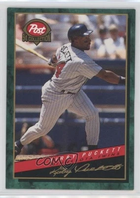 1994 Post Collection Kirby Puckett #4 HOF - Image 1 of 2