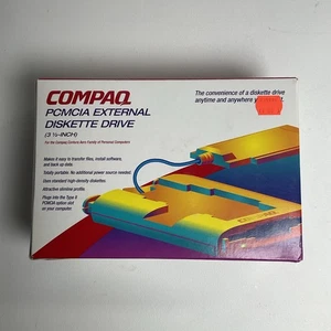Compaq Contura Aero 4/25 4/33c External PCMCIA 3.5" Floppy Disk Drive FDD - Picture 1 of 5