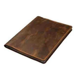 Genuine Leather Folio Case compatible with reMarkable Paper Pro,Leather Book ... - Picture 1 of 9