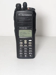 Motorola HT1550 XLS UHF 450-527 MHz 255 Channel Front Panel Program Bad Display - Zdjęcie 1 z 9