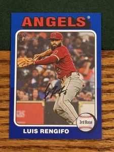 2024 Topps Heritage High Number - #665 Luis Rengifo Blue Border - Picture 1 of 2