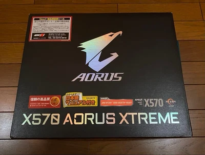 GIGABYTE X570 AORUS XTREME Motherboard AMD Ryzen 5000 DDR4 WiFi 6 10GbE Used - Image 1 of 4
