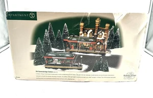 Dept 56 Dickens Village Serie #58443 Old Queensbridge Station (siehe Beschreibung) - Bild 1 von 24