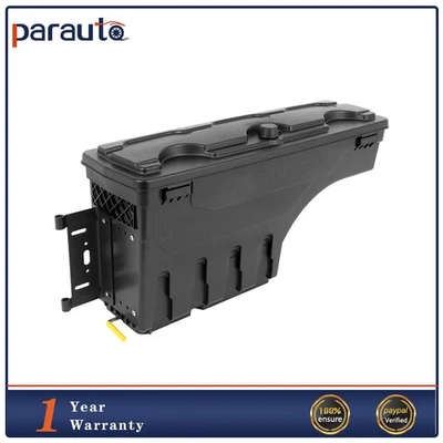 For Ford F450/F350/F250 99-16 Super Duty Truck Bed Storage Tool Box Left Side - Image 1 of 4