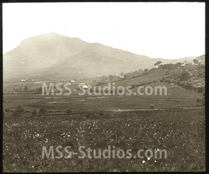 VIEW NEAR DOLGELLAU / DOLGELLY 1932 - Photographic Glass Slide - Picture 1 of 2