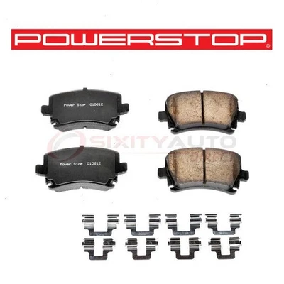PowerStop Rear Disc Brake Pad & Hardware Kit for 2006-2009 Volkswagen Rabbit zy - Imagem 1 de 4