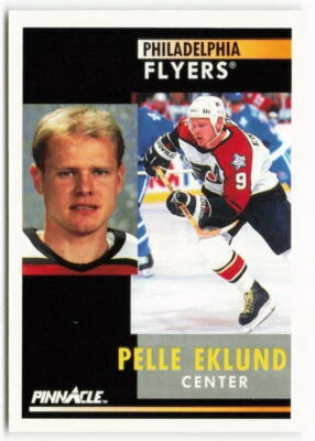 1991-92 Pelle Eklund Pinnacle - Philadelphia Flyers - Image 1 of 2