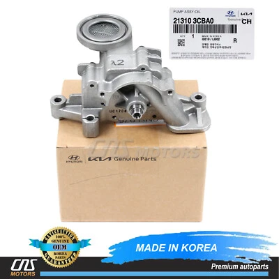 ⭐GENUINE⭐ Oil Pump for Azera Santa Fe Genesis Coupe Sorento Sedona V6 213103CBA0 Foto 1 de 4