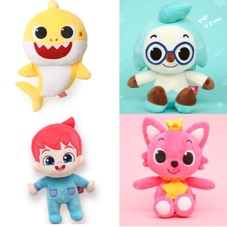 Pinkfong Wonder Star Bebe Finn Hogi Pinkfong Baby Shark 30cm Plush Doll Kid Toy - Image 1 of 1