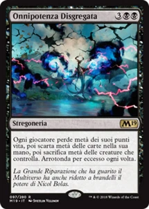MTG FRAYING OMNIPOTENCE EXC - ONNIPOTENZA DISGREGATA - M19 - MAGIC - Picture 1 of 1