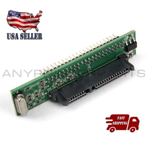 Serial ATA 7 & 15 Pin Female to 44 Pin 2.5" IDE Male Adapter For Laptop G1W0 - Afbeelding 1 van 5