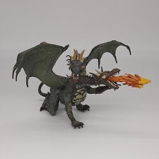Papo Fantasy World 2 Headed Fire Breathing Dragon 2005 8" Long 2005 36019