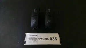 Y238-035 Mercedes W204 Zentralverriegelung Schalter Vorne Set L+R A2048706410 - Bild 1 von 3