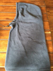 Vintage Fleece Pullover Ski Hood Gaitor Blue OSFA - Picture 1 of 1