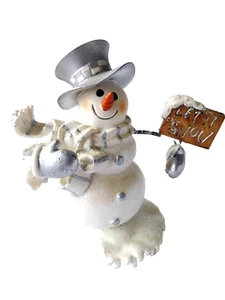 VINTAGE FROSTY THE SNOWMAN LET IT SNOW 5.5" TALL ORIGINAL BOX ONE OF KIND - Picture 1 of 2