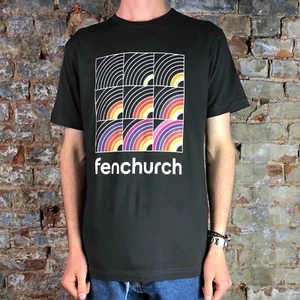 Fenchurch Mens Zippy Short Sleeve T-Shirt in Grey in Size S,XL - Picture 1 of 1