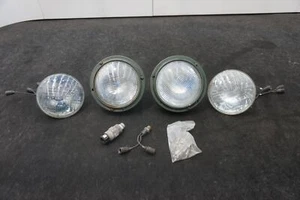 Set 4 Front Headlight Head Lamp OEM AM General Hummer Humvee H1 M998 1992 - Picture 1 of 12