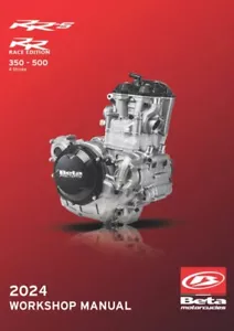 2024 BETA 350 RR 4T - MANUALE OFFICINA RIPARAZIONE MOTORE - LINGUA INGLESE - Foto 1 di 1