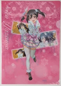 Love Live Nico Yazawa Snow Halation Anime Clear File Folder Sega A4 - Picture 1 of 3