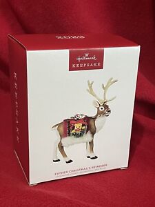 FATHER CHRISTMAS'S REINDEER * IN HAND * Hallmark 2023 Limited Edition Ornament