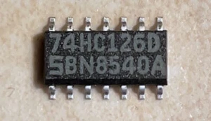 Signetics 74HC126D 74HC126 Quad Bus Buffer Gate - NOS - Picture 1 of 1
