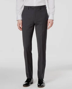 $175 Bar III Men's Gray Skinny-Fit Wool Stretch Suit Trousers Pants Size 38W 32L - Picture 1 of 2