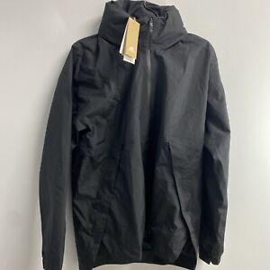 New W Tag Adidas FI0569 Urban Rain RDY Outdoor Black Jacket Mens Size Small