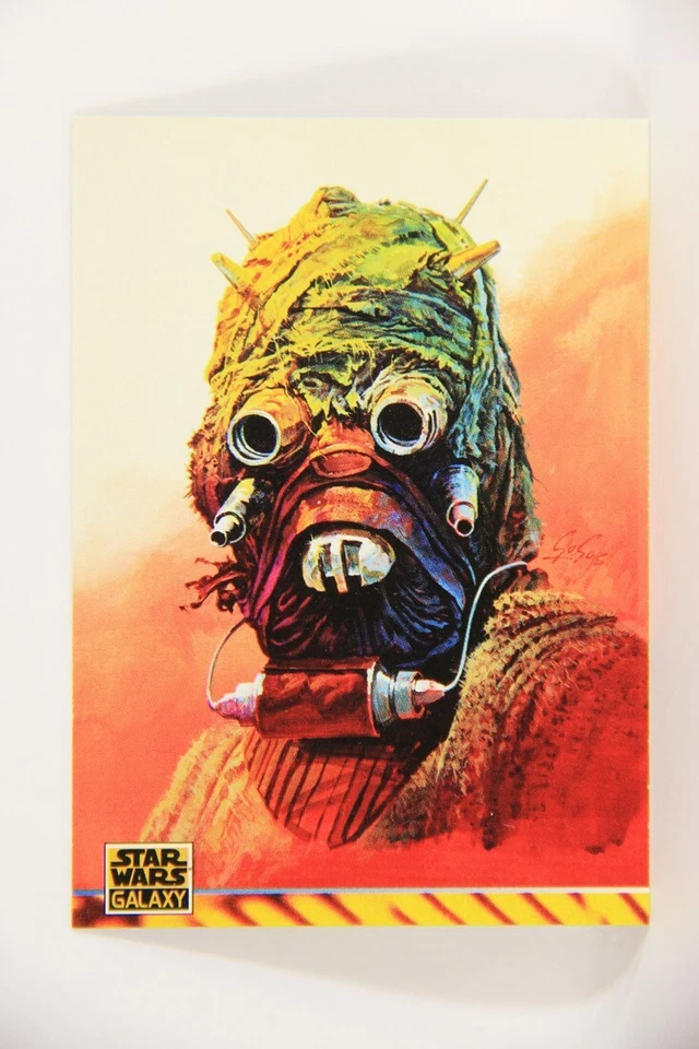 Star Wars Galaxy 1993 Topps Card #171 Tusken Raider Artwork ENG L018657 - Image 1 of 2