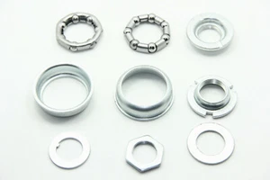 Bicycle Kids Bike Bottom Bracket For One Piece Crank Set Silver - Picture 1 of 2